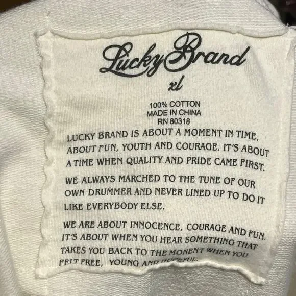 NWOT Lucky Brand Wrap Tie Open Front Ivory Cardigan XL Pockets Boho Classic City - Picture 5 of 6